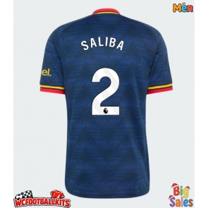 Arsenal William Saliba #2 Replica Away Stadium Shirt 2026-27 Short Sleeve